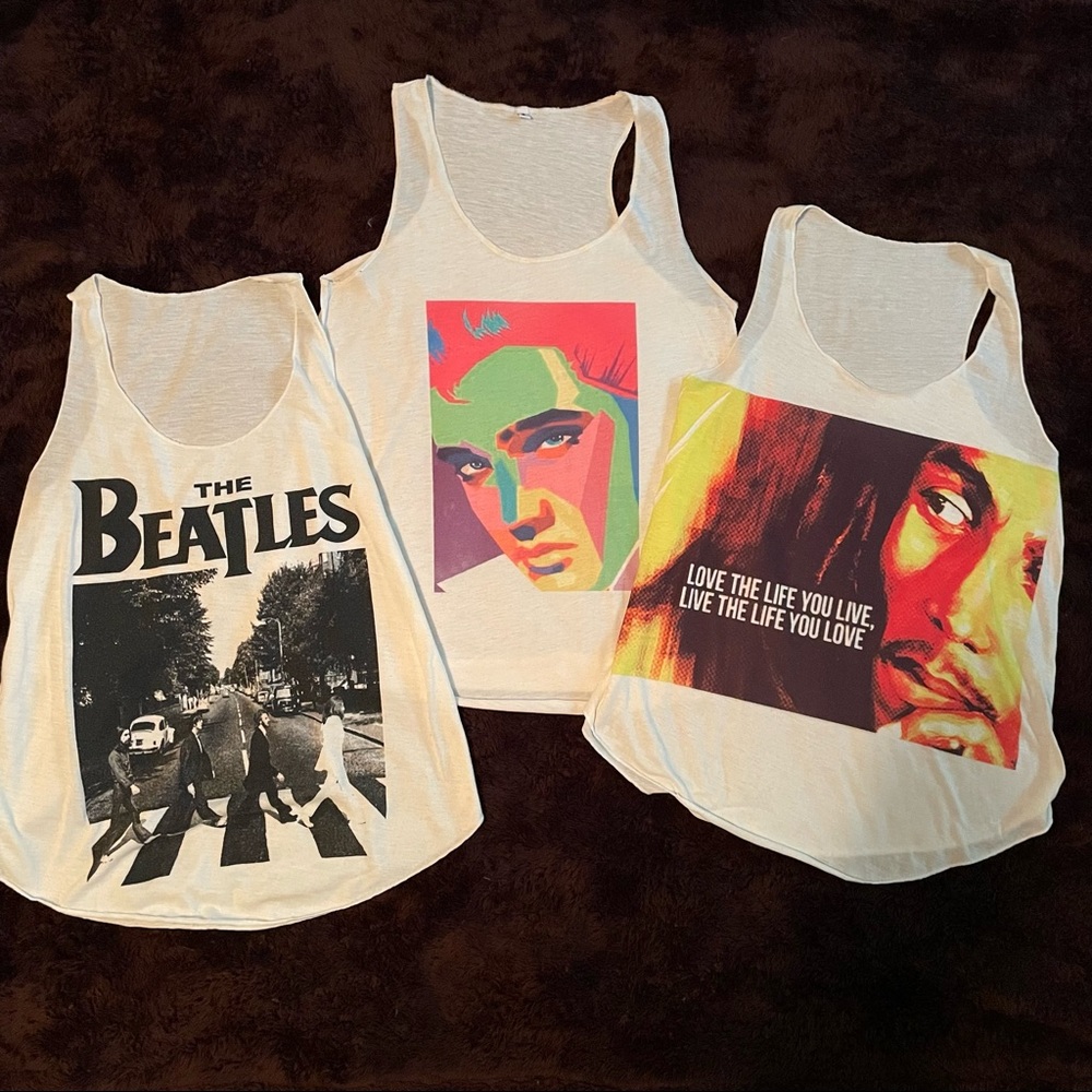 Vintage Band Tank Tops